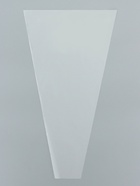 Пакет для цветов, конус, 5+20×35 см, прозрачный - Фото 1