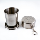 Складной стакан с карабином «Герб РФ», 150 мл - Фото 2