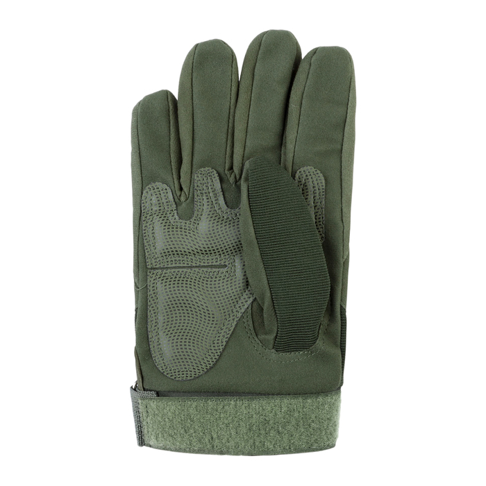 Перчатки тактические "Storm tactic", L доп защита пальцев, микс, зелёные - фото 1911878816