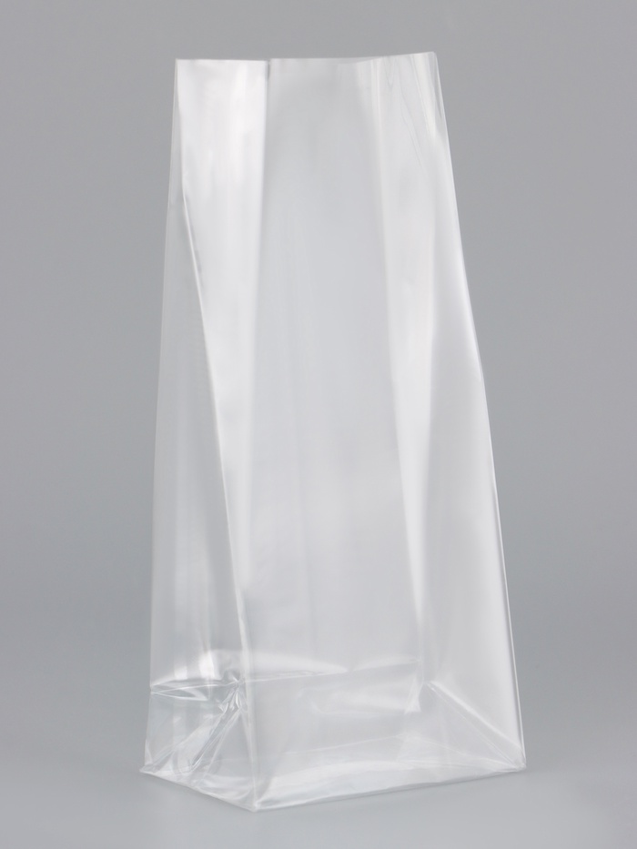 Пакет полипропиленовый фасовочный, прямоугольное дно, прозрачный, 9×5×19 см - Фото 1