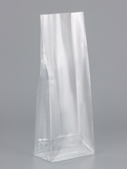 Пакет полипропиленовый фасовочный, прямоугольное дно, прозрачный, 9×5×23.5 ±1 см - Фото 1