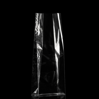 Пакет полипропиленовый фасовочный, прямоугольное дно, прозрачный, 9×5×23.5 ±1 см