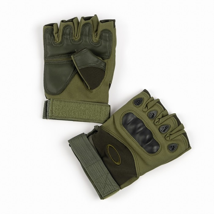 Перчатки без пальцев тактические мужские Storm tactic размер - XL, хаки