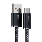 Кабель Baseus, Type-C - USB, 5 А, 1 м, серый 9484164 - фото 14499705