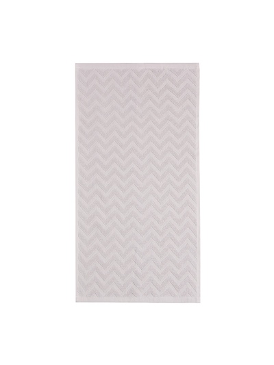 Полотенце махровое LoveLife Zig-Zag, 70×130 см, цвет пыльно-лавандовый, 100% хл, 450 г/м²