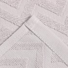 Полотенце махровое LoveLife Zig-Zag, 70х130 см, цвет пыльно-лавандовый, 100% хл, 450 гр/м2 9097532 - фото 11021408