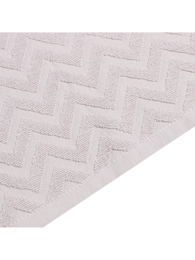 Полотенце махровое LoveLife Zig-Zag, 70×130 см, цвет пыльно-лавандовый, 100% хл, 450 г/м²