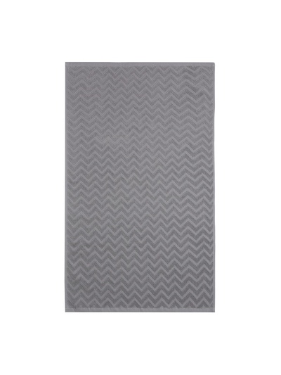 Полотенце махровое LoveLife Zig-Zag, 70×130 см, цвет серый, 100% хл, 450 г/м²