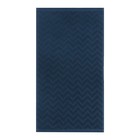 Полотенце махровое LoveLife Zig-Zag, 70х130 см, цвет голубая ель, 100% хл, 450 гр/м2 - Фото 2