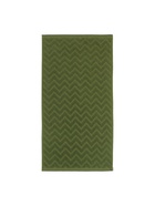 Полотенце махровое LoveLife Zig-Zag, 70×130 см, 100% хлопок, 450 г/м², тёмно-зелёное - Фото 7