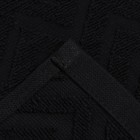 Полотенце махровое LoveLife Zig-Zag, 70х130 см, цвет чёрный, 100% хл, 450 гр/м2 - Фото 4