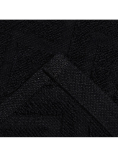 Полотенце махровое LoveLife Zig-Zag, 70×130 см, цвет чёрный, 100% хл, 450 г/м²