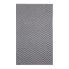 Полотенце махровое LoveLife Zig-Zag, 50х90 см, цвет серый, 100% хл, 450 гр/м2 - Фото 2