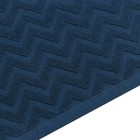 Полотенце махровое LoveLife Zig-Zag, 50х90 см, цвет голубая ель, 100% хл, 450 гр/м2 - Фото 6