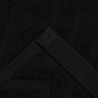 Полотенце махровое LoveLife Zig-Zag, 50х90 см, цвет чёрный, 100% хл, 450 гр/м2 - Фото 4