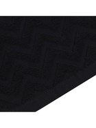 Полотенце махровое LoveLife Zig-Zag, 50×90 см, 100% хлопок, 450 г/м², чёрное - Фото 8