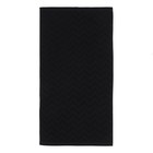 Полотенце махровое LoveLife Zig-Zag, 30х60 см, цвет чёрный, 100% хл, 450 гр/м2 - Фото 2