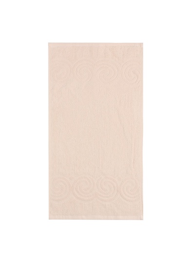 Полотенце махровое Love Life Border, 70×130 см, цвет бежевый, 100% хлопок, 380 г/м²