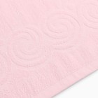 Полотенце махровое Love Life Border, 70х130 см, цвет розовый, 100% хлопок, 380 гр/м2 - Фото 3