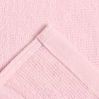 Полотенце махровое Love Life Border, 70х130 см, цвет розовый, 100% хлопок, 380 гр/м2 - Фото 4