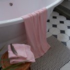 Полотенце махровое Love Life Border, 70х130 см, цвет розовый, 100% хлопок, 380 гр/м2 - Фото 6