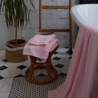 Полотенце махровое Love Life Border, 70х130 см, цвет розовый, 100% хлопок, 380 гр/м2 - Фото 7