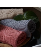 Полотенце махровое Love Life Border, 50×90 см, 100% хлопок, 380 г/м², пыльно-розовое - Фото 7