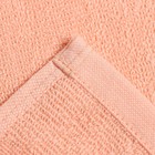 Полотенце махровое Love Life Border, 50х90 см, цвет персиковый, 100% хлопок, 380 гр/м2 - Фото 4