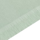 Полотенце махровое Love Life Fringe, 70х130 см, цвет оливковый, 100% хлопок, 380 гр/м2 - Фото 3