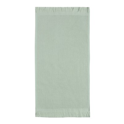 Полотенце махровое Love Life Fringe, 50х90 см, цвет оливковый, 100% хлопок, 380 гр/м2