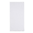 Полотенце махровое LoveLife «Fringe» 30×60 см, цвет белый, 100% хлопок, 380 г/м² - Фото 1