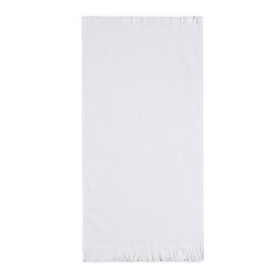 Полотенце махровое LoveLife «Fringe» 30×60 см, цвет белый, 100% хлопок, 380 г/м²