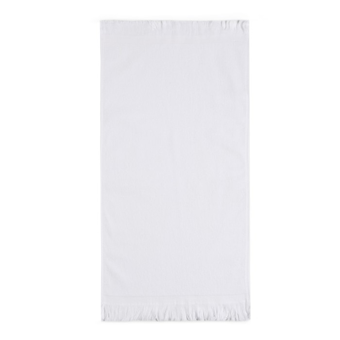 Полотенце махровое LoveLife «Fringe» 30×60 см, цвет белый, 100% хлопок, 380 г/м² - Фото 1