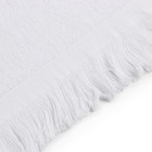 Полотенце махровое LoveLife «Fringe» 30×60 см, цвет белый, 100% хлопок, 380 г/м² - Фото 3