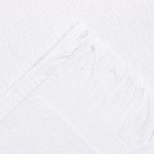 Полотенце махровое LoveLife «Fringe» 30×60 см, цвет белый, 100% хлопок, 380 г/м² - Фото 4