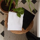 Полотенце махровое LoveLife Square 70×130 см, 100% хлопок, 380 г/м², белое - Фото 5