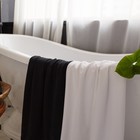 Полотенце махровое LoveLife Square 70×130 см, 100% хлопок, 380 г/м², белое - Фото 3