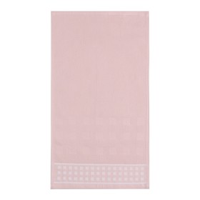 Полотенце махровое LoveLife «Square» 50×90 см, цвет бледно-розовый, 100% хл, 380 г/м²