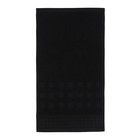 Полотенце махровое LoveLife "Square" 50х90 см, цвет чёрный, 100% хлопок, 380 гр/м2 - Фото 2