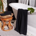 Полотенце махровое LoveLife "Square" 50х90 см, цвет чёрный, 100% хлопок, 380 гр/м2 - Фото 6