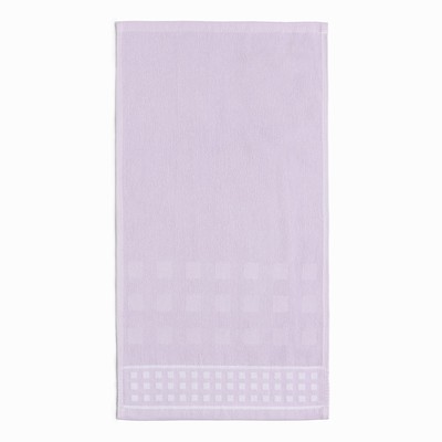 Полотенце махровое LoveLife «Square» 50×90 см, цвет светло-лавандовый, 100% хл, 380 г/м²