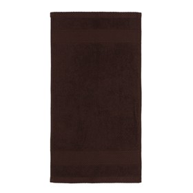 Полотенце махровое LoveLife «Twined» 50×90 см, цвет кофейный, 100% хлопок, 420 г/м²