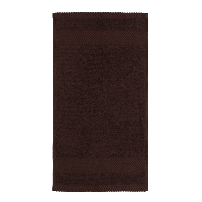 Полотенце махровое LoveLife «Twined» 50×90 см, цвет кофейный, 100% хлопок, 420 г/м² - Фото 1