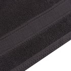 Полотенце махровое LoveLife "Twined" 30х60 см, цвет серый, 100% хлопок, 420 гр/м2 - Фото 3