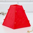 Форма для пасхи «С Пасхой», 11.5×11 см - Фото 4