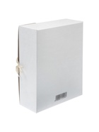 Папка архивная с завязками Calligrata, микрогофрокартон, 100 мм, до 900 л, белая - Фото 5