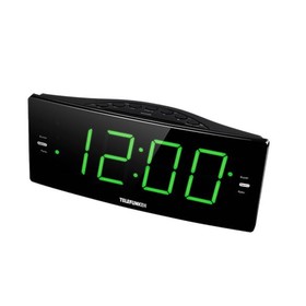 Часы электронные настольные, с будильником, FM радио, 15.5 х 7 х 6.2 см