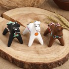 Каргопольская игрушка «Фигурка. Конь», керамика, МИКС - фото 119047426 Каргопольская игрушка «Фигурка. Конь», керамика, МИКС - фото 119047426