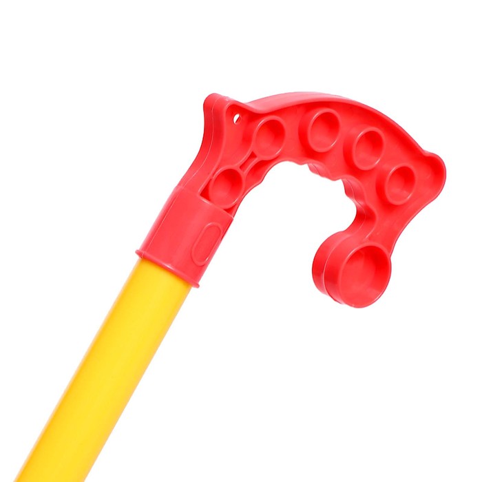 Каталка на палочке и верёвке «Весёлый самолётик», цвета МИКС 60342