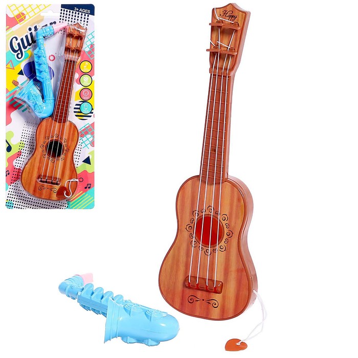 Набор музыкальных инструментов «Музыкант», 2 предмета, цвета МИКС